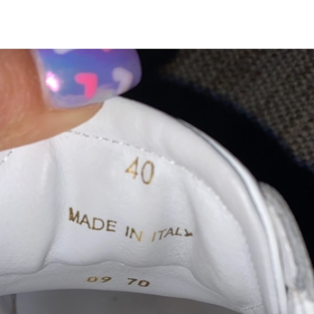 Oliver Cabell Unisex Low 1 | White Sneakers Size 40 - Picture 10 of 11
